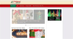 Desktop Screenshot of blog.christmaslightsetc.com